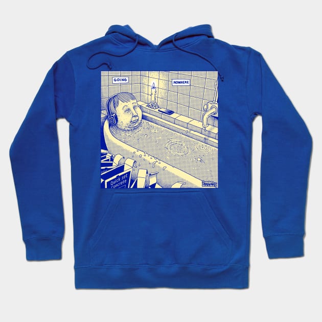 Going Nowhere Hoodie by tom af brockbrock